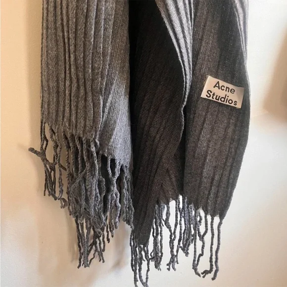 Acne Studio Virgin Wool Scarf - Picture 3 of 7
